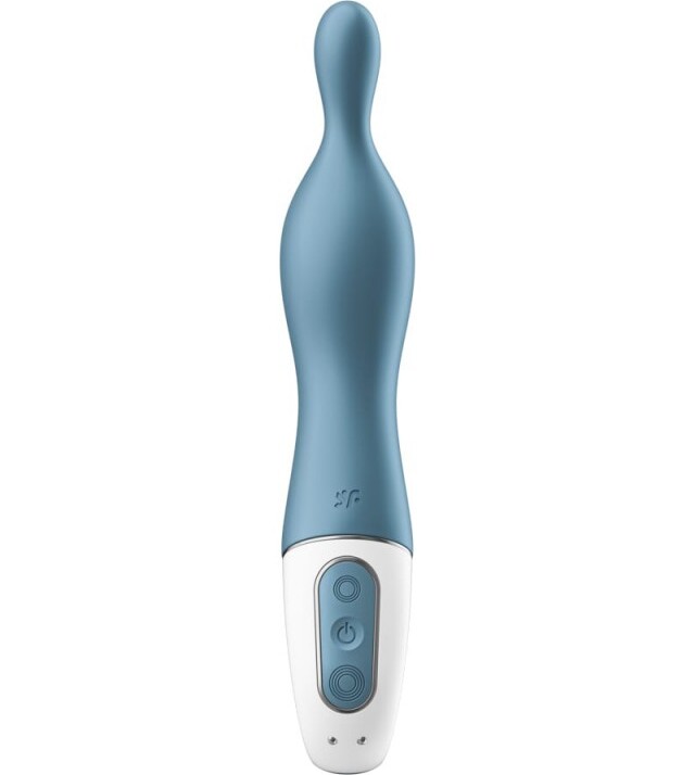 Satisfyer A-Mazing 1 plavi vibrator za G-tačku i prostatu — 21 cm — SATISFY316